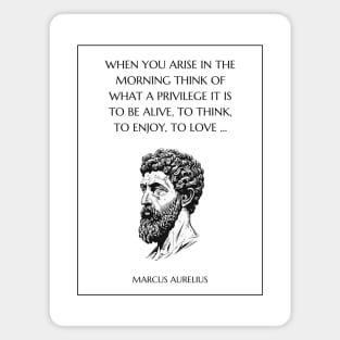 Marcus Aurelius Meditations Magnet